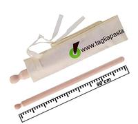 Rolling Pin in Beech Wood with Case | Length 90 CM | Rolling Pin Roll Fresh Pasta | Quality Cutter.Com | [ Made in Italy]