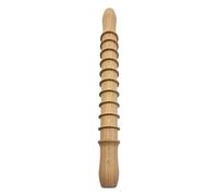 Rolling Pins for Baking, Dumpling Rolling Pin, Multipurpose Threaded Pastry Roller, Practical Wooden Rolling Pin, Biscuit Rolling Pin for Home, Pasta Shop, Dessert Shop