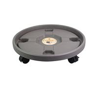 Rolling Plant Stand - Heavy Duty Plant Pot Wheels/Plant Pot Mover | Heavy Duty PP Round Plant Stand Wheels | Large Plant Trolley | For Home Garden Plant Pot Stand With Wheels