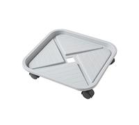 Rolling Planter Trays, Plant Saucers for Outdoplant Caddy Plant Stand with Wheels Plastic Planter Base Planter Water Tray Garden Planter Base Plant Trolley Planter Sauce