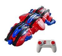 Rolling Remote Control Car 2.4Ghz Race Toy,360 RC Stunt High Speed with Lights, Controlled for Indoor Outdoor Games