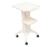 Rolling Salon Trolley with Stand Bracket, Massage Equipment Organization, Professional Beauty Cart for Facial Machines, Nail Products, SPA Tools
