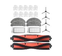 Rolling Side Brush HEPA Filter Mop Cloth Dust Bag, Compatible For Xiaomi Roidmi EVE Plus Vacuum Cleaner Parts