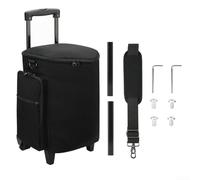 Rolling Speaker Bag for Bose For S1 Pro and For S1 Pro+ Made from Nylon Material