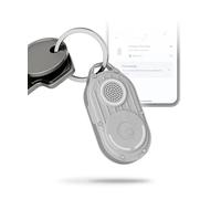 Rolling Square AirNotch Pro - Bluetooth Tracker Tag Compatible with Android Google Find Hub Only - Tracker Keychain, Replaceable Batteries, 360° Sound, Smart Tag Glow-in-the-Dark, Waterproof