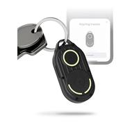 Rolling Square AirNotch Pro - Bluetooth Tracker Tag Compatible with Apple Find My Only - Tracker Keychain, Replaceable Batteries, Loud 360° Sound, Smart Tag with Glow-in-the-Dark Body, Waterproof