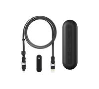 Rolling Square inCharge XL 200cm - USB C Charger Cable, Lightning Cable for Smartphone, Universal Cable Charger 6 in 1, USB Plug, Black, 100W