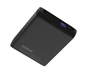 Rolling Square Powerbank 20000 mAh - Black