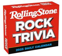Rolling Stone, Rock Trivia Desk Calendar 2025