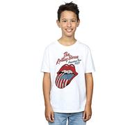 Rolling Stones Boys Tour of America T-Shirt 5-6 Years White