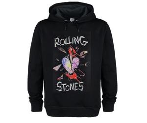 ROLLING STONES HACKNEY DIAMONDS AMPLIFIED BLACK MEDIUM HOODIE SWEATSHIR - Hoodie