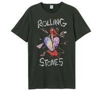 ROLLING STONES HACKNEY DIAMONDS AMPLIFIED VINTAGE CHARCOAL MEDIUM - T-shirt