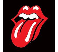Rolling Stones (Lips Album Cover Canvas Print, Multi-Colour, 40 x 40 cm