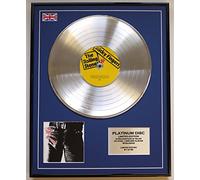 ROLLING STONES/LTD EDITION CD PLATINUM DISC/RECORD/STICKY FINGERS