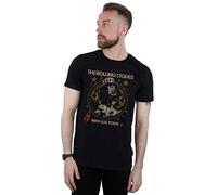 Rolling Stones Men's 1969 Live Montage T-Shirt Black X-Large