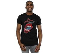 Rolling Stones Men's American Tour 81 T-Shirt Medium Black