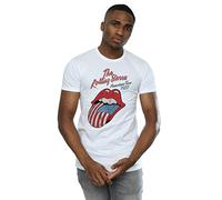 Rolling Stones Men's American Tour 81 T-Shirt Small White