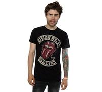 Rolling Stones Men's Tour 78 Mens Blk Ts Short Sleeve T-Shirt, Black, Medium