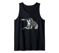 Rolling Stones Mick Jagger Ronnie Wood Live at Knebworth Tank Top