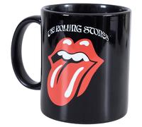 Pyramid International Coffee Mug – The Rolling Stones (Retro Tongue) – Ceramic 11 oz – Black