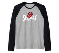 Rolling Stones No Filter Brush Strokes Rock Music Raglan Baseball Tee