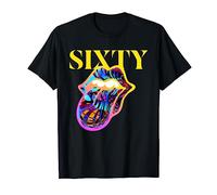 Rolling Stones Official 60th Anniversary Sixty Logo T-Shirt