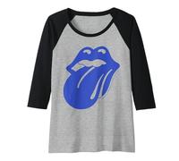 Rolling Stones Official Blue & Lonesome 72 Raglan Baseball Tee
