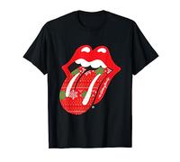 Rolling Stones Official Christmas Tongue T-Shirt