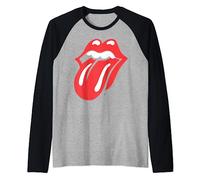 Rolling Stones Official Classic Tongue Raglan Baseball Tee
