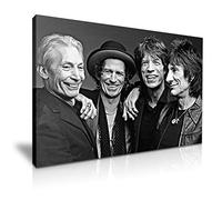 Rolling Stones Rock Band Canvas Wall Art Picture Print Decoration (31cm X 20cm)