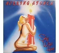 ROLLING STONES - she was hot / i think i'm going mad 45 rpm single
