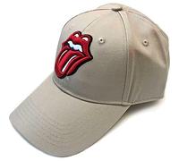 Rolling Stones The Baseball Cap Classic Tongue Band Logo Sand Official One Size Brown