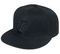 Rolling Stones The Black Tongue - Snapback Cap Hat Black
