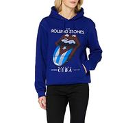 Rolling Stones - the - Felpa # S Unisex Blue # Havana Cuba