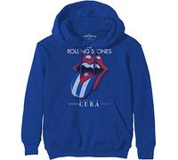 Rolling Stones - the - Felpa # Xs Unisex Blue # Havana Cuba