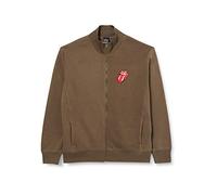 Rolling Stones - the - Giacca # Xl Unisex Brown # Classic Tongue