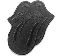 Rolling Stones - the - The Rolling Stones Patch Classic Tongue Black Black