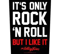 The Rolling Stones It´s Only Rock N Roll Patch (One Size) (Black/White/Red)