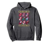 Rolling Stones Voodoo Lounge Charcoal Pullover Hoodie