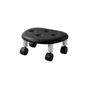 Rolling Stool with Pulley Wheel - Low Height Versatile and Comfortable for Home Fitness and Office Use - Ideal Stool for Kids and Adults