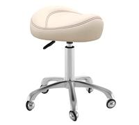 Rolling stools, adjustable spa stools, rotating sa Dental Medical Salon Hydraulic Rolling Saddle Stool Multicolor 15.3-20.8 Inches