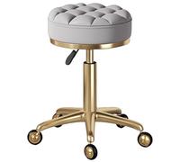 Rolling Stools with Wheels Adjustable Height Swivel Stool Spa Drafting Salon Tattoo Work Office Massage Stools Thick Seat Padding