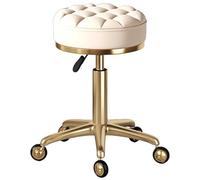 Rolling Stools with Wheels Adjustable Height Swivel Stool Spa Drafting Salon Tattoo Work Office Massage Stools Thick Seat Padding