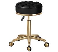 Rolling Stools with Wheels Adjustable Height Swivel Stool Spa Drafting Salon Tattoo Work Office Massage Stools Thick Seat Padding