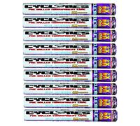 Rolling Supreme Cyclones Clear Cones 9 Pack - King Size, 11 Delicious Flavours, GMO Free, Free Smell Proof Baggie