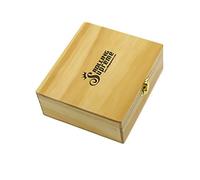 Rolling Supreme Large Wooden Box for DIY Turner - 17 x 15 x 5.9 cm - Head&Nature Papers Shop