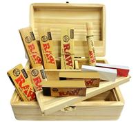 Rolling Supreme Medium Wooden Rolling Box King Size Papers Filter Tips