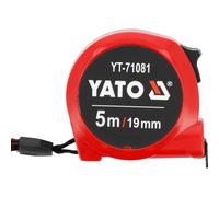 Rolling Tape Measure 5 M X 19 MM, ABS and Rubber, Rolled - YATO