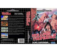 Rolling Thunder 2 Mega Drive PAL Replacement Box Art Case Insert Cover Only Print