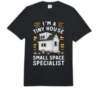 Rolling Tiny House Minimalist Lifestyle Tiny House on Wheels Comfort Colors Adult Heavyweight T-Shirt